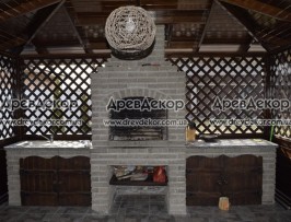 Беседка с Барбекю