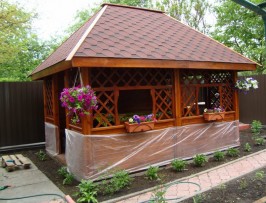 Декоративная беседка