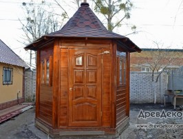 Закрытая беседка