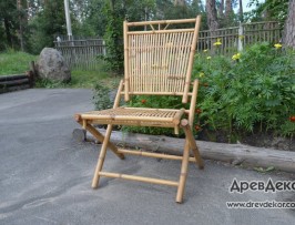 Стул раскладной бамбуковый