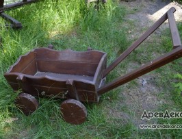 Телега с ручкой